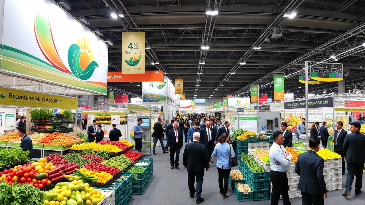 Exhibition hall & exhibitor booths